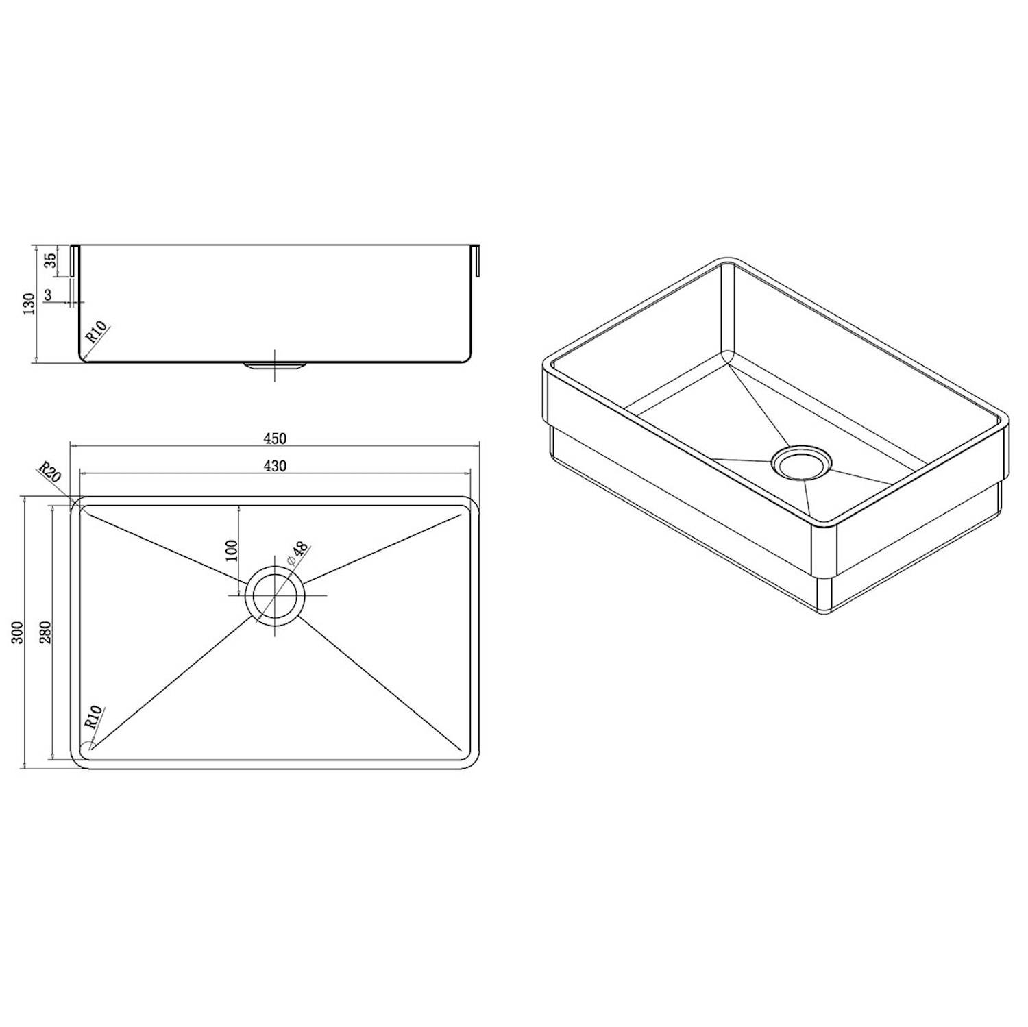 Tvättställsskåp Haven H2/80 med Stenskiva och Handfat Mörk Ek, Stenskiva Jura Ivory, Handfat i White Solid Surface