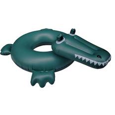 Simring uppblåsbar krokodil 65 cm