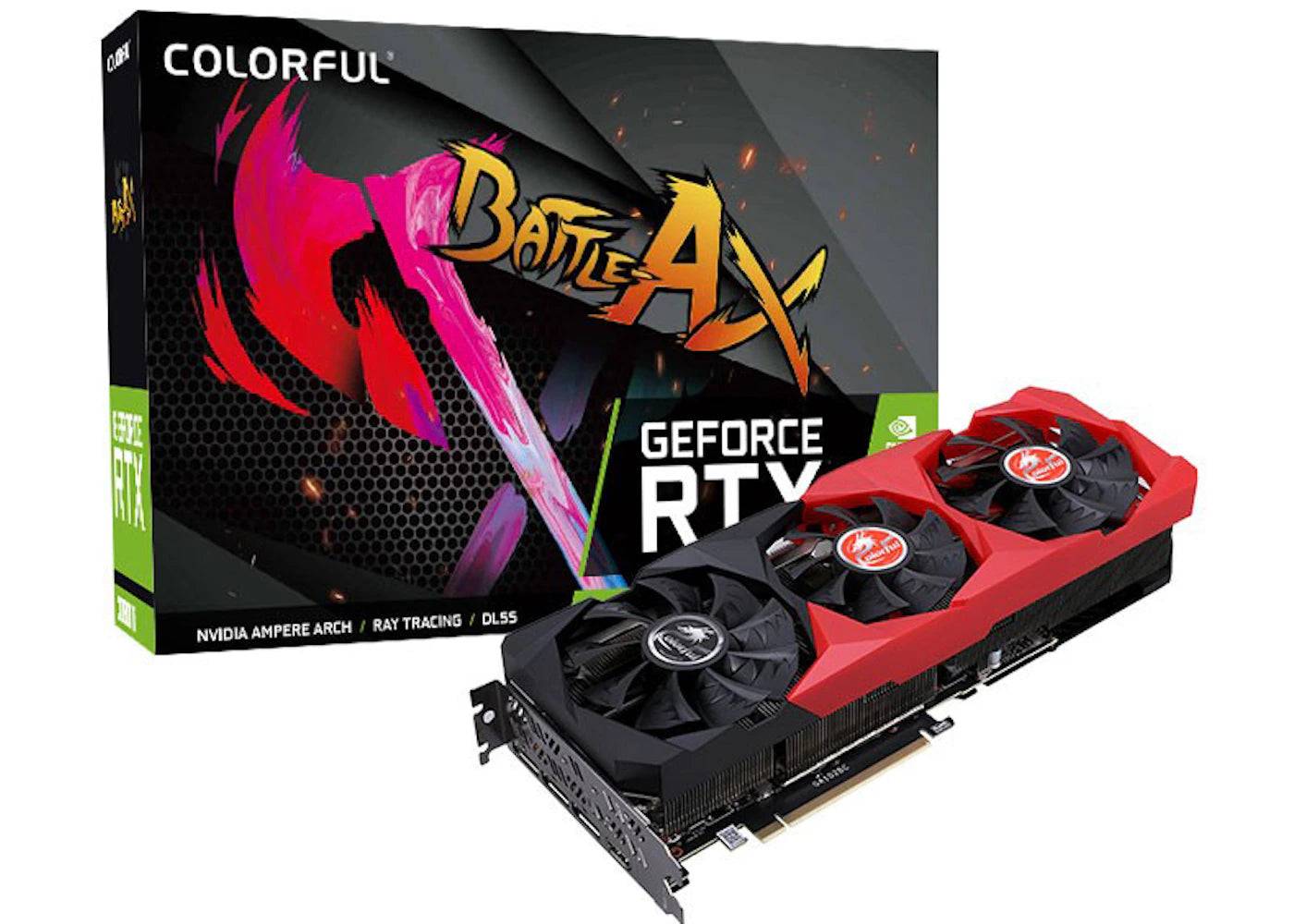 NVIDIA COLORFUL iGame GeForce RTX 3080 Ti Battle-AX NB-V 12G Graphics Card - One Size (One Size)