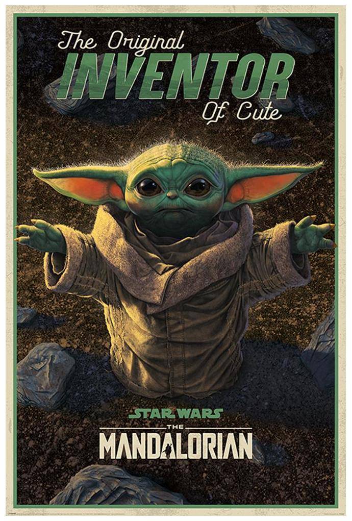 Star Wars The Mandalorian Affisch Inventor Of Cute 174
