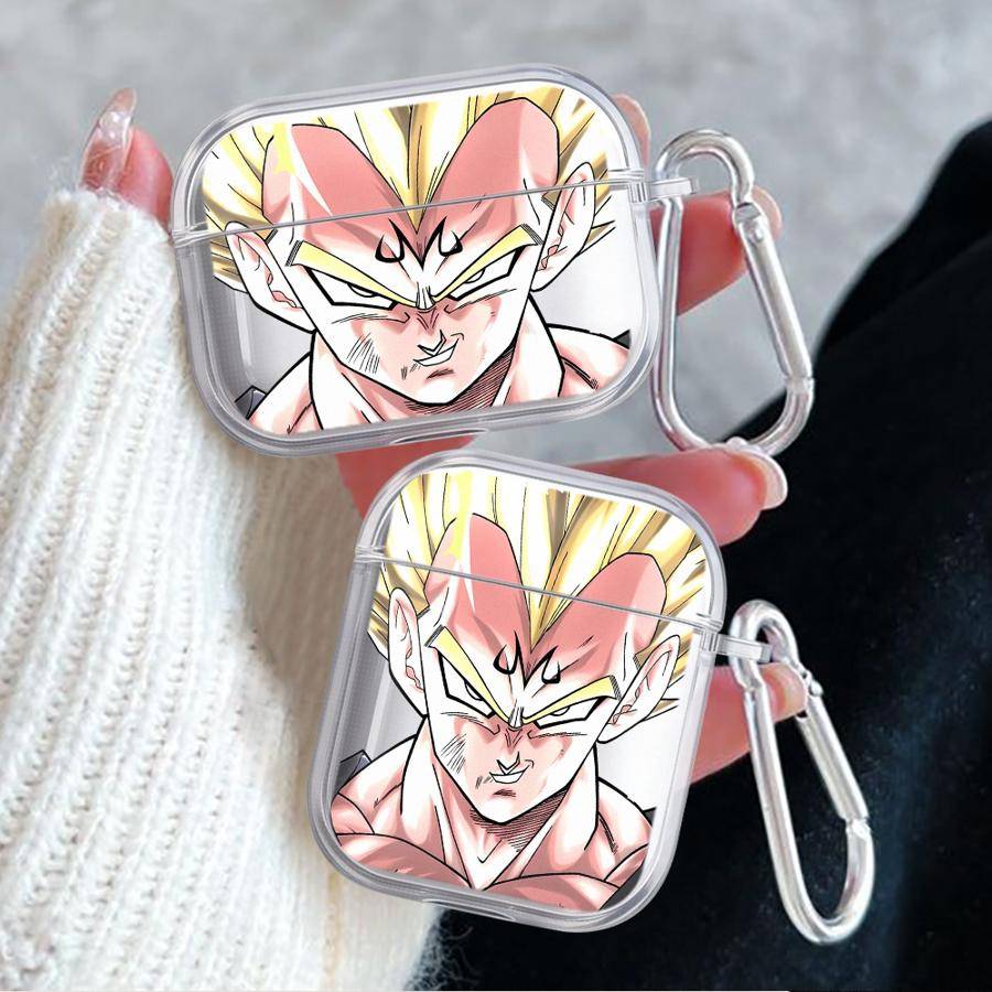 Clear Earphone Cases Cover Case For Airpods 4 1 Pro3 Pro2 Pro 3 2 D-ragonS B-allS Vegeta