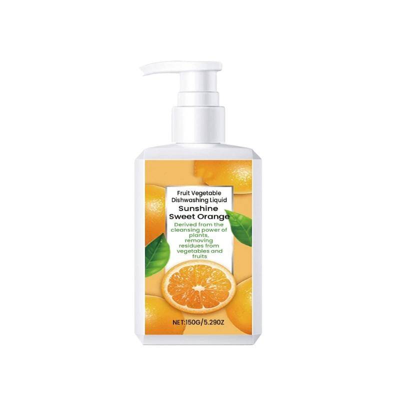 Frukt- och grönsakstvätt Naturlig produktrengöring Essential Clean Flytande diskmedel Diskmedel utan eftersmak