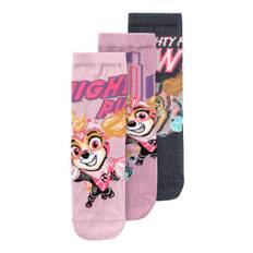 NAME IT 3-Pak Paw Patrol Strømper Odassa Lavender Mist