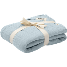 BIBS Muslin Swaddle 120 x 120 cm Baby Blue 1 st