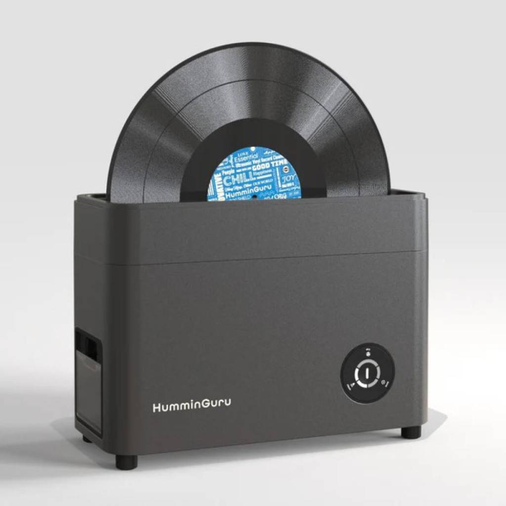 HUMMINGURU Ultrasonic Vinyl Record Cleaner