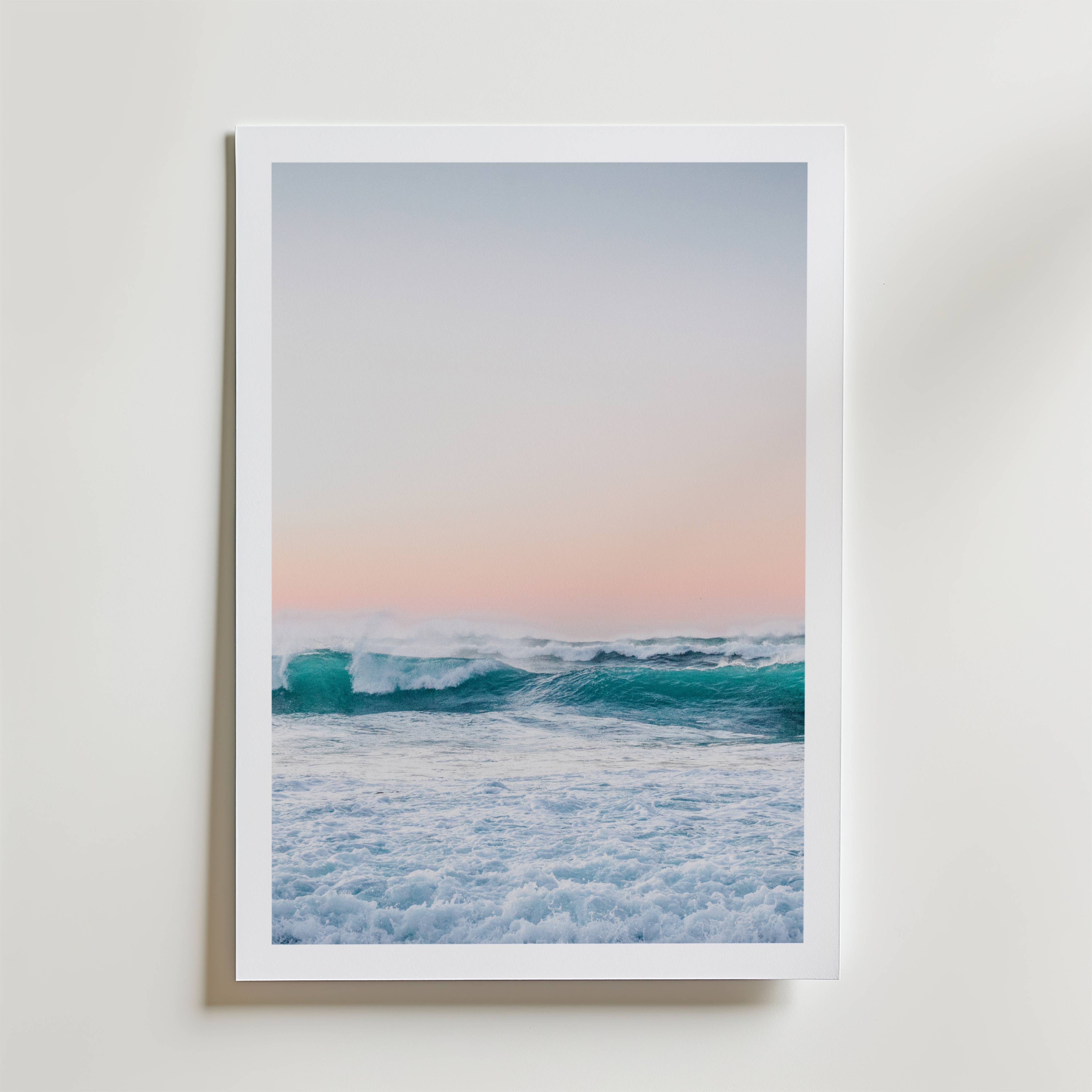 Ocean Serenity Poster - Premium Canvas 100x140 cm