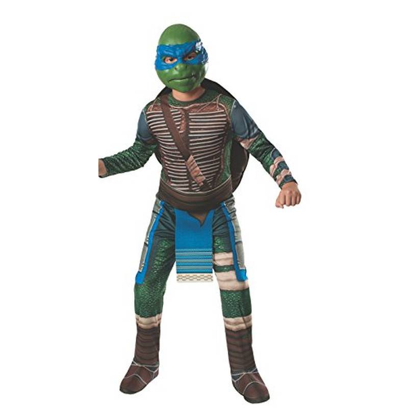 Leonardo Teenage Mutant Ninja Turtles Kostüm für Kinder, Größe: M...