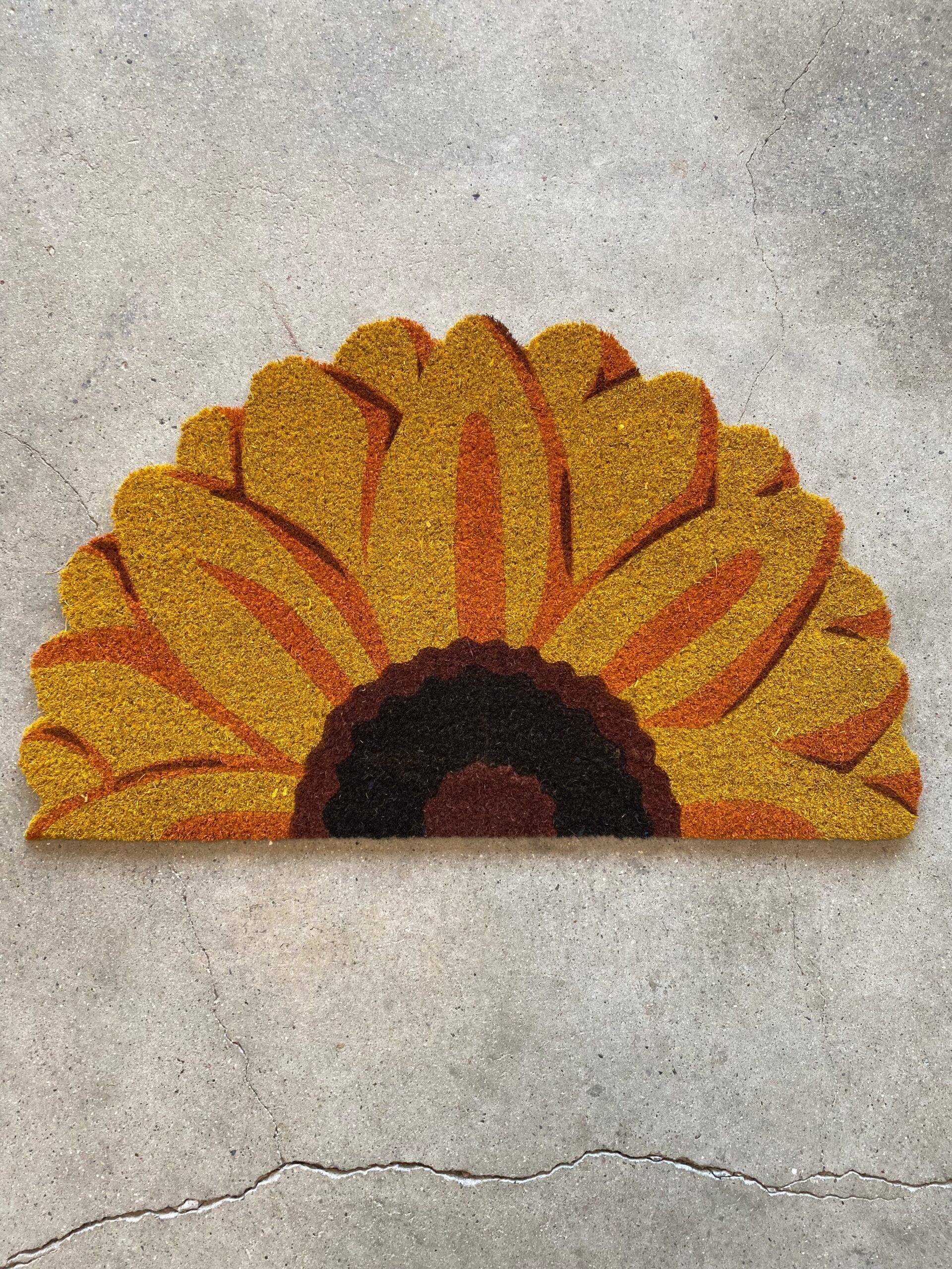 DØRMÅTTE - sunflower