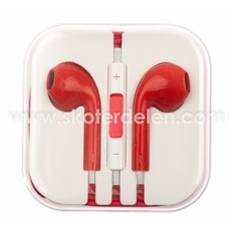 EarPods headset, Röd, iPhone/iPad/iPod