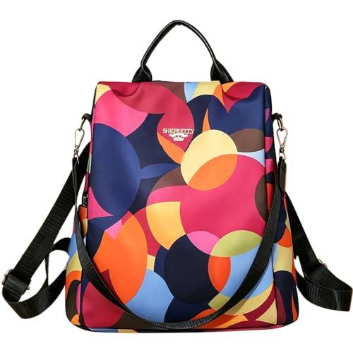 shepretty Stöldsäker ryggsäck, axelväskor för kvinnor, 31*14*31cm