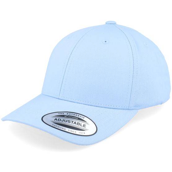 Yupoong - Blå adjustable Keps - Kids Carolina Blue Adjustable @ Hatstore