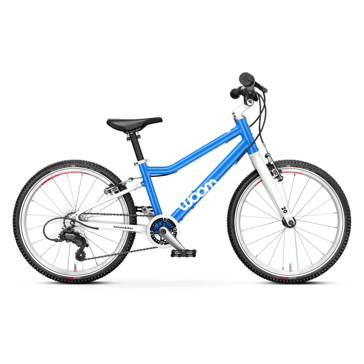 WOOM 4 20 TOMMER 7,7 kG 115 - 130 CM 5 FARVER BLUE