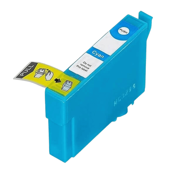 Epson 34 / C13T34724010 cyan XL blækpatron - Kompatibel