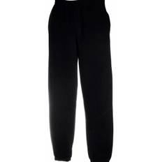 Fruit of the Loom Elasticated Jog Pants - Black - Small * Kampagne *