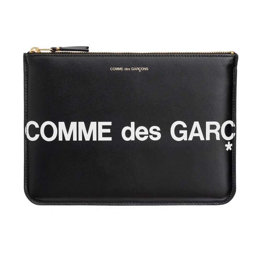 Comme des Garçons Logo Media Taske - Tasker - Dame - Sort - ONE SIZE - Uld
