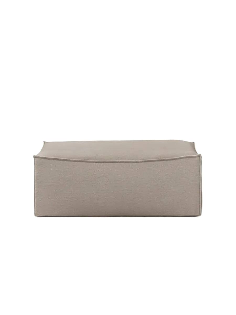 Catena Pouf Cotton Linen, natural fra Ferm Living - Jacobsen Plus