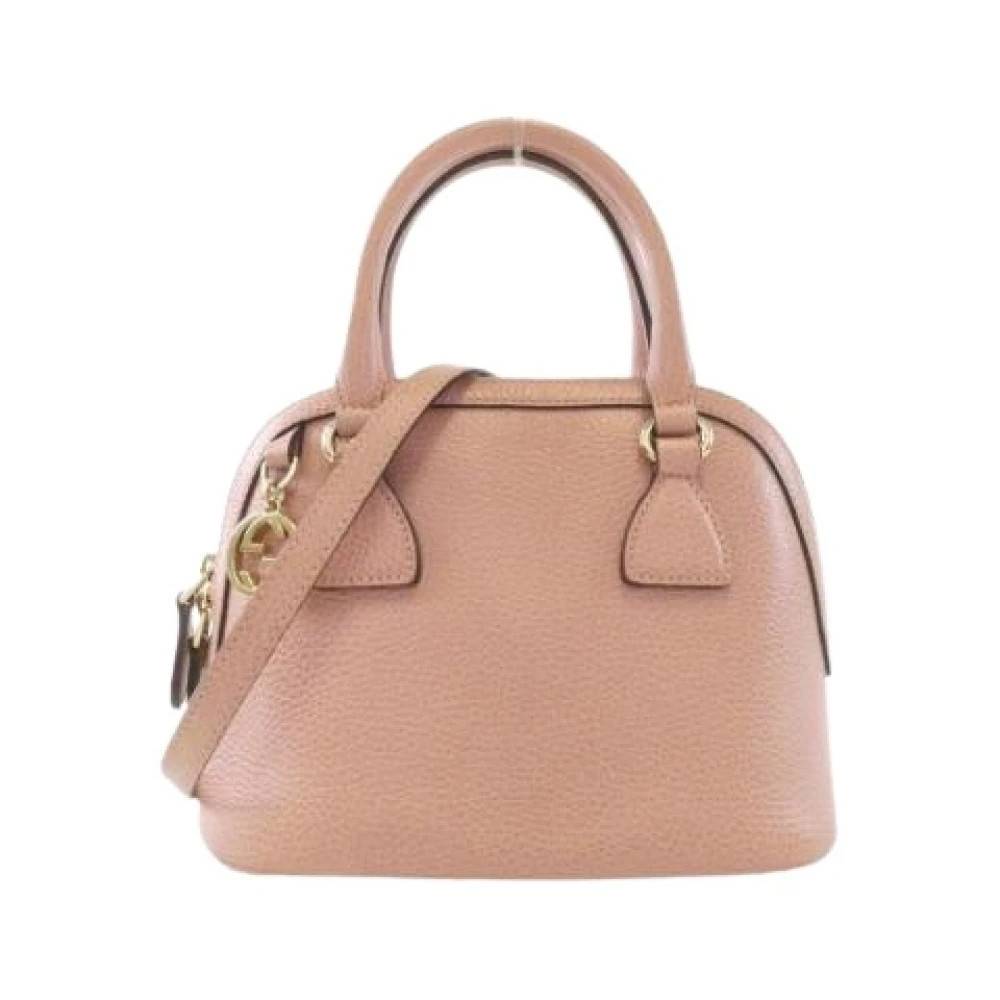 Gucci Vintage Pre-owned Vintage Håndtaske - Vintage - Dame - Lyserød - ONE SIZE - Uld