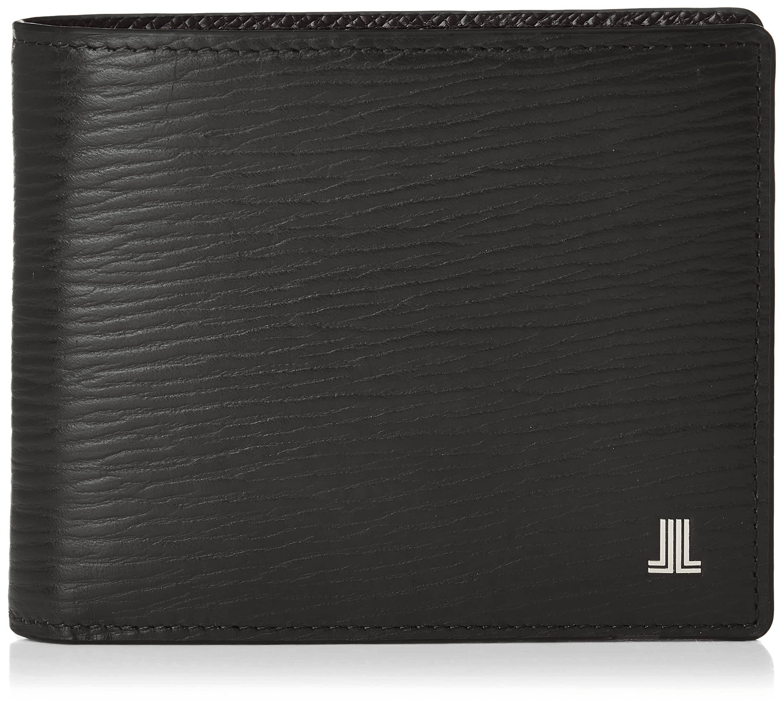 Bifold wallet for wallet RHEIN Black [Lanvin Collection] wallet, men's wallet, men, men's svart