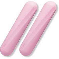 ZOE Dumbells 1 kg uppsättning av hantlar färg Rose Pink 2x1 kg