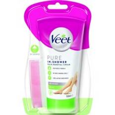 Veet In Shower Hair Removal Cream Dry Skin 150 ml + 1 st