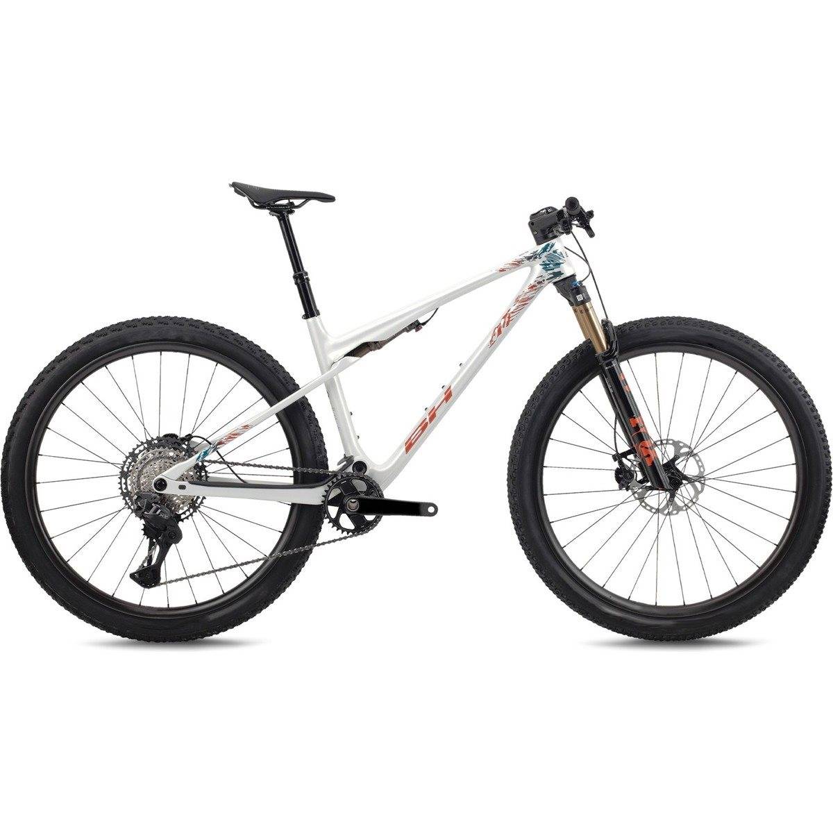 Heldämpad MTB BH Lynx SLS 7.5 White/Oxyde/Dark Green