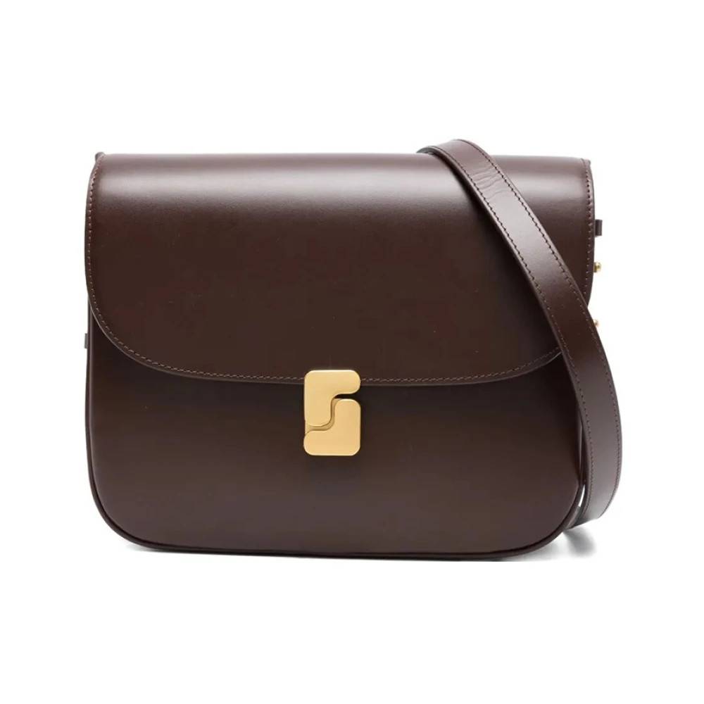 SOEUR Ikonisk Bellissima Maxi Taske i Chokolade - Tasker - Dame - Brun - ONE SIZE - Bomuld