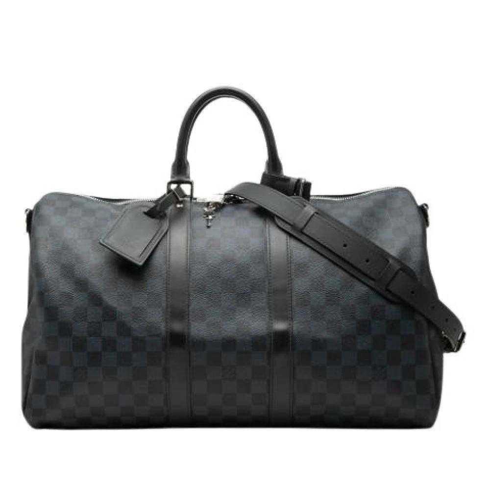 Louis Vuitton Vintage Pre-owned Keepall Bandouliere 45 - Vintage - Herre - Sort - ONE SIZE - Uld
