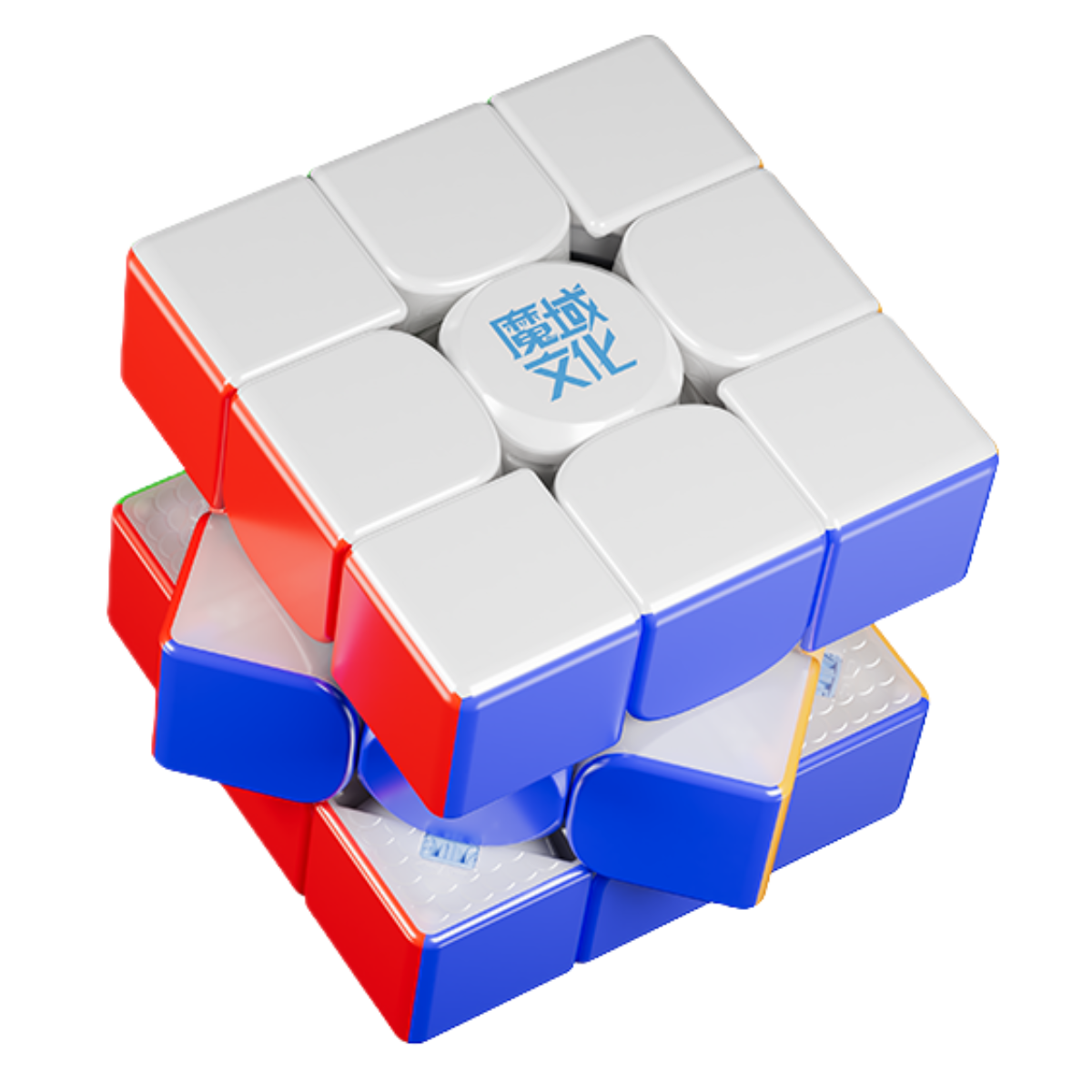 MoYu Super WeiLong 3x3 V2 AI Maglev Gyroscope Smart Cube UV Coated Stickerless