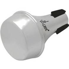 Utrikeshandel autentisk-säljer tillbehör till musikinstrument mini abs material trumpet ljuddämpare - silver--