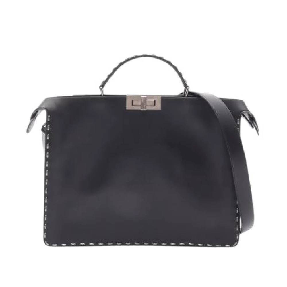 Fendi Vintage - Pre-owned Vintage Läderhandväska Vintage - Herr - ONE Size - Läder