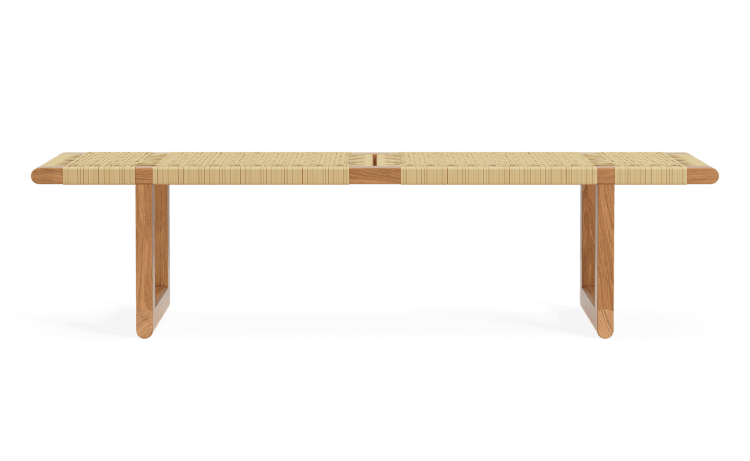 BM0488L | Table Bench | 138x46 eg, olie, rattan