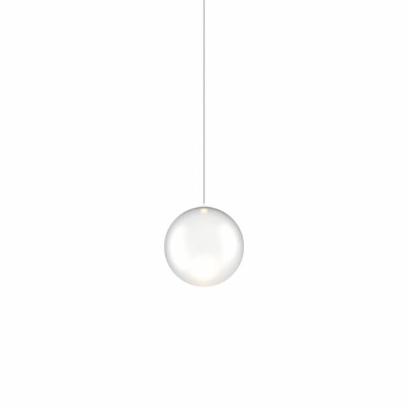 Random Solo Pendel Ø18cm Frosted White