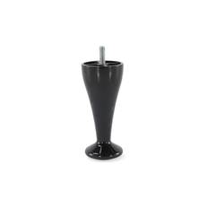 Sängben 4-Pack 12 cm - Svart