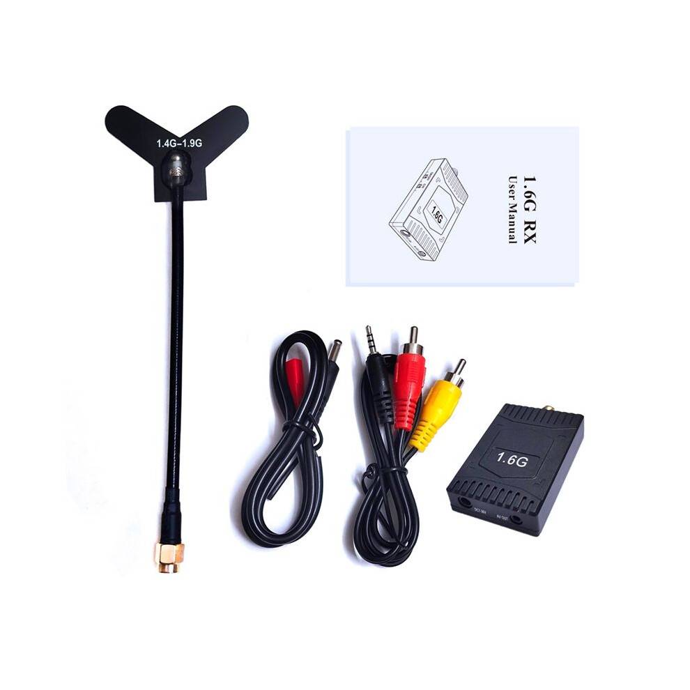 1.6G FPV VRX Kit FPV Video Receiver High Sensitivity Receiver for FPV RC Racing Drone