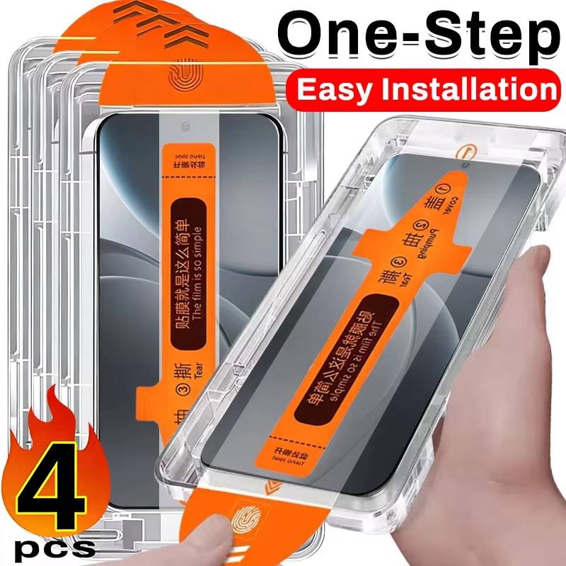 Easy Install HD Screen Protector For Xiaomi Poco F8 Ultra Poco X8 Pro Max F8 Pro Oleophobic Coating Dust Free Tempered Glass