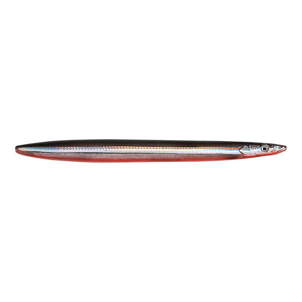 Savage Gear Line Thru Sandeel - Black Red UV.