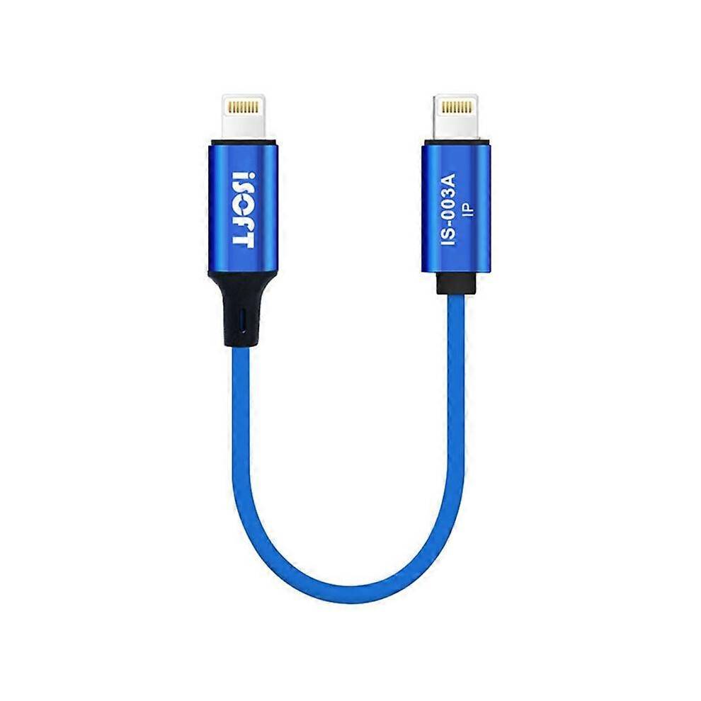 ISOFT IS-003A datatransmissionskabel Lightning til Lightning Easy Copy Data Cable til iPhone
