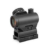Optiskt kompakt rödpunktssikte, 1x 20 mm 2MOA prickat hårkors med hög undersäte