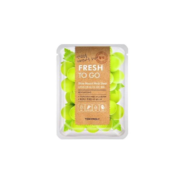 TONYMOLY - Fresh To Go Mask Sheet - 1pc - Shine Muscat - No Color