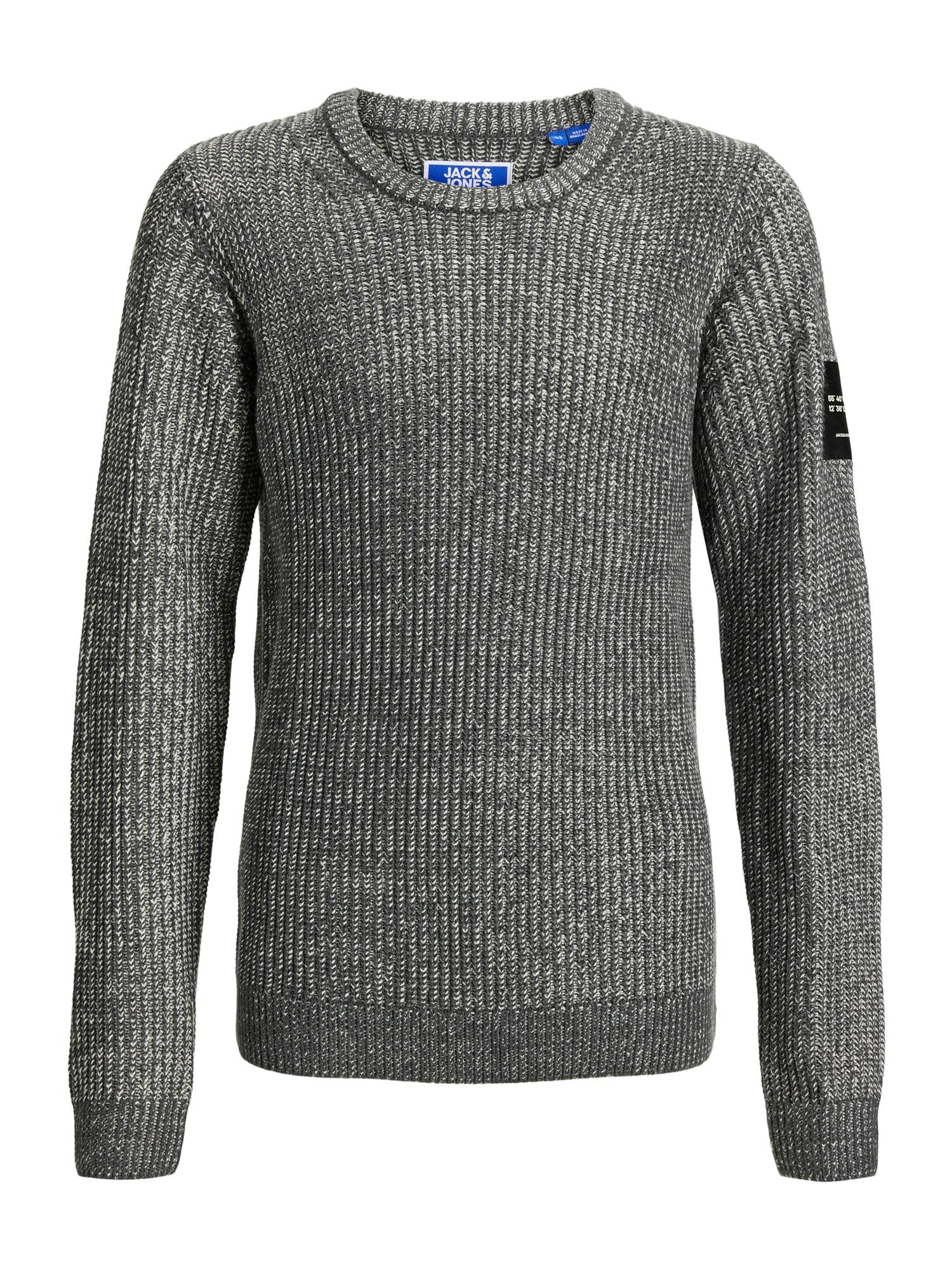 Jack & Jones Junior Tröja 'JJCLEVELAND' gråmelerad
