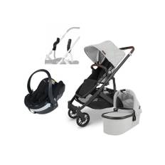 UPPAbaby CRUZ V2 Duovagn inkl. BeSafe iZi Go Modular X2, Anthony Grey