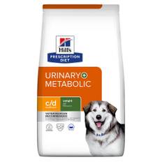 &#xD8;konomipakke: 2 / 3 pakker Hill's Prescription Diet hundefoder - c/d Multicare Urinary Care + Metabolic (2 x 12 kg)