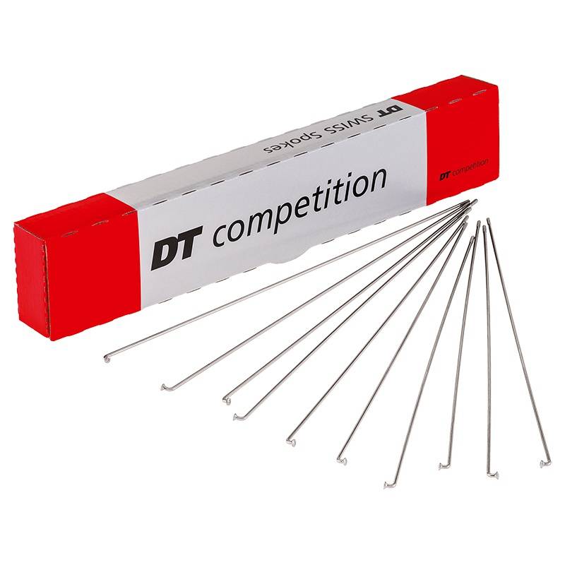 Eker DT Swiss Competition J-Bend Rund 2/1.8 mm 220 mm Silver styck