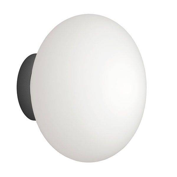 Maga Væg/Loftlampe Krom/ Hvid.