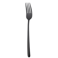 Serveringsgaffel Ibiza Satin Svart 237mm
