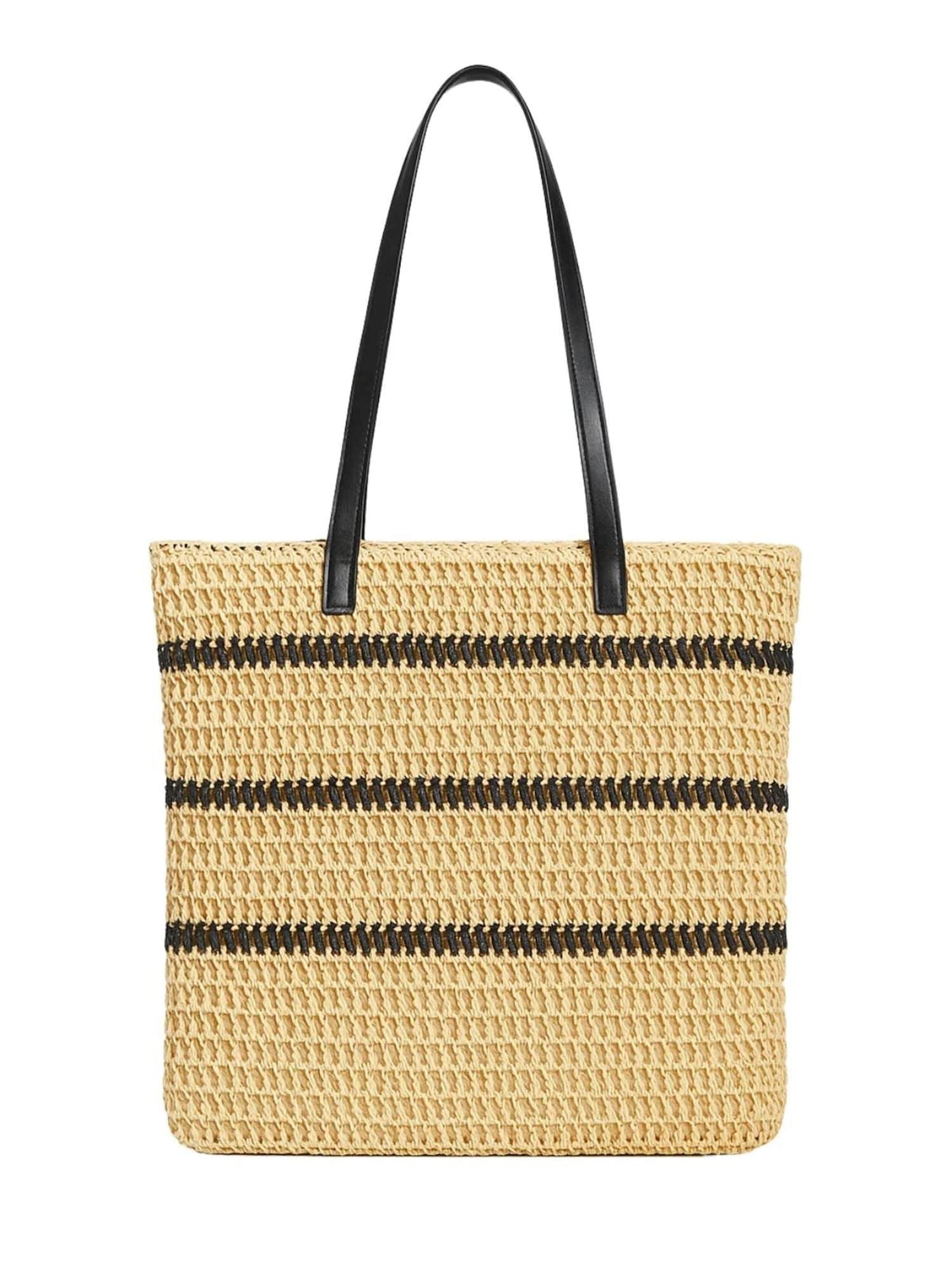 PIECES Strandtaske  beige