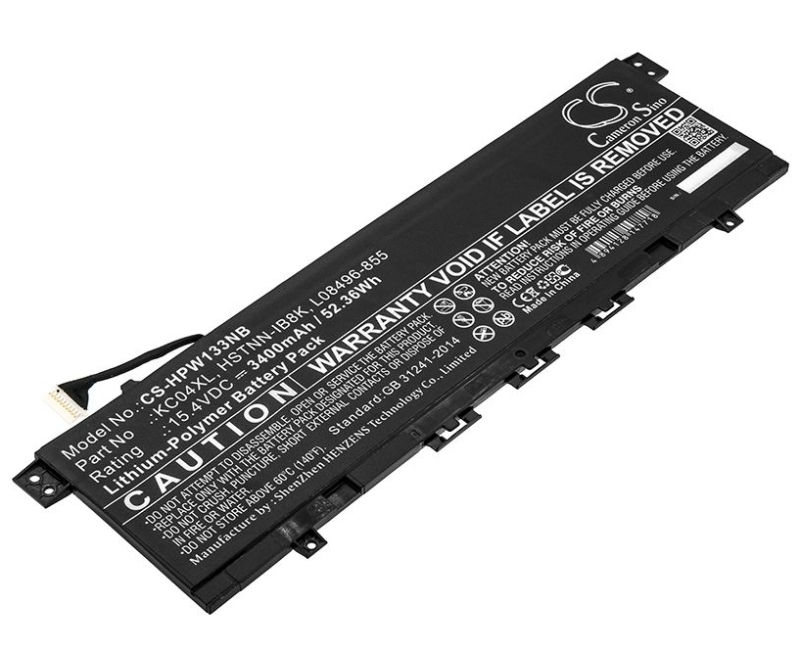 Batteri för HP 15,4V 3400mAh Li-Poly
