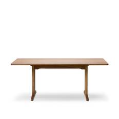 Fredericia Furniture - Mogensen C18 Table, 180 x 90 cm, Rökt ek - Spiseborde - Børge Mogensen - Træ farvet - Træ