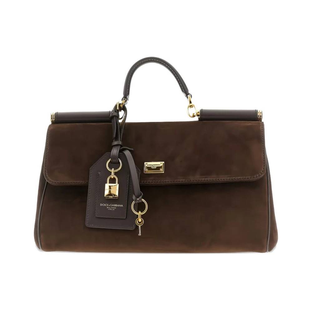 Dolce & Gabbana - Brun Handväska Marrone Aw25 Väskor - Dam - ONE Size -