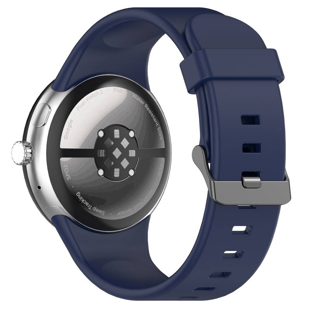 Rem af silikone til Google Pixel Watch 5 45mm Blå